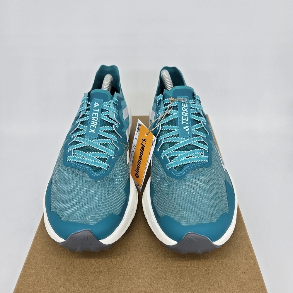 Adidas Women's Terrex Agravic Speed Trail Pure Teal Trail Running Shoes Size 7 - Picture 2 of 8